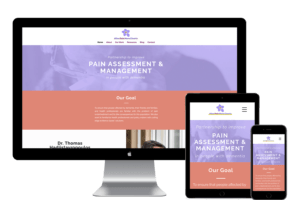 See Pain More Clearly Website Design