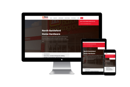 Home Hardware North Battleford Website Design